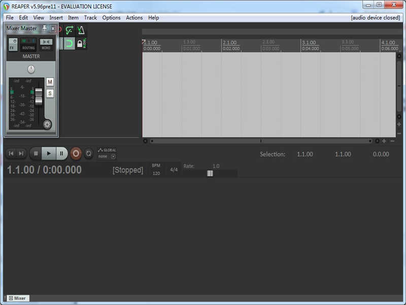 Reaper(音频编辑) 32位PC版截图1