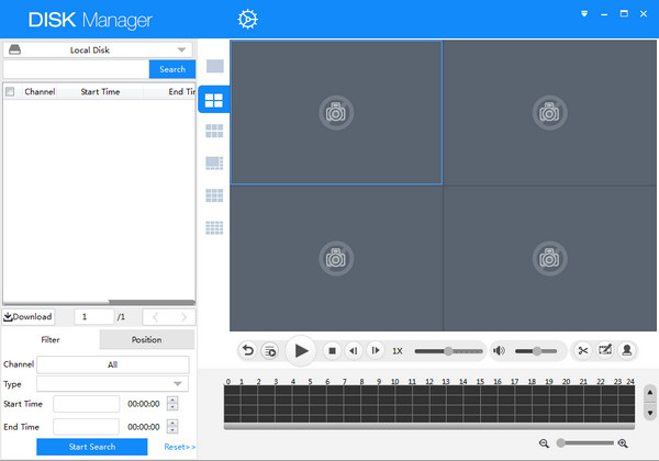 大华硬盘录像机软件(DiskManager)PC版截图1