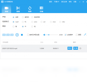 QVE屏幕录制PC版截图1